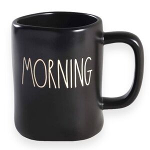 Rae Dunn‎ Morning Matte Black Mug Artisan Collection Mug by Magenta 20 oz EUC